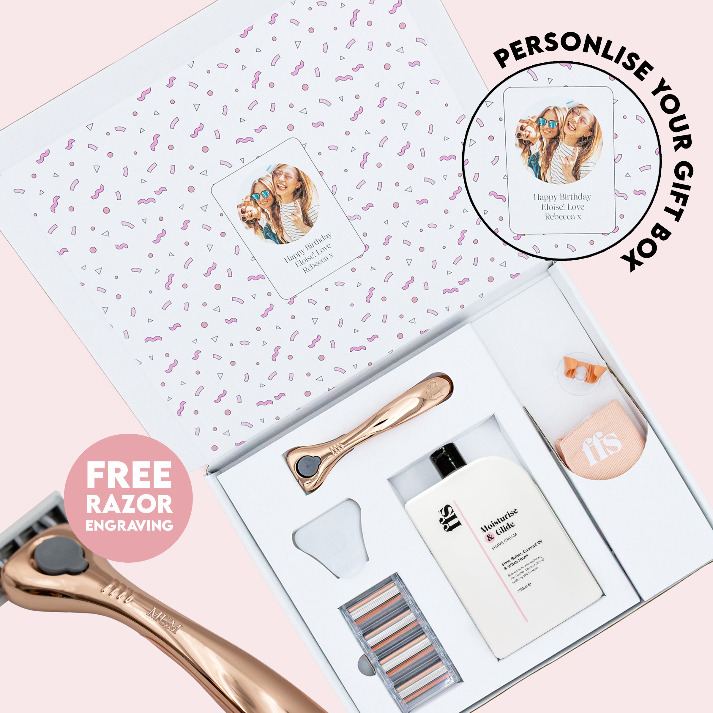 Personalised Premium Essentials Shaving Gift Set