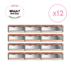 Premium SmoothGlide Refill Blades - 3 Pack