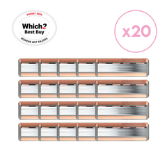 Premium SmoothGlide Refill Blades - 5 Pack