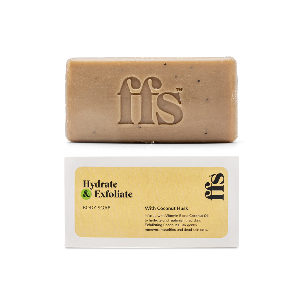 Hydrate & Exfoliate: Body Soap with Coconut Husk