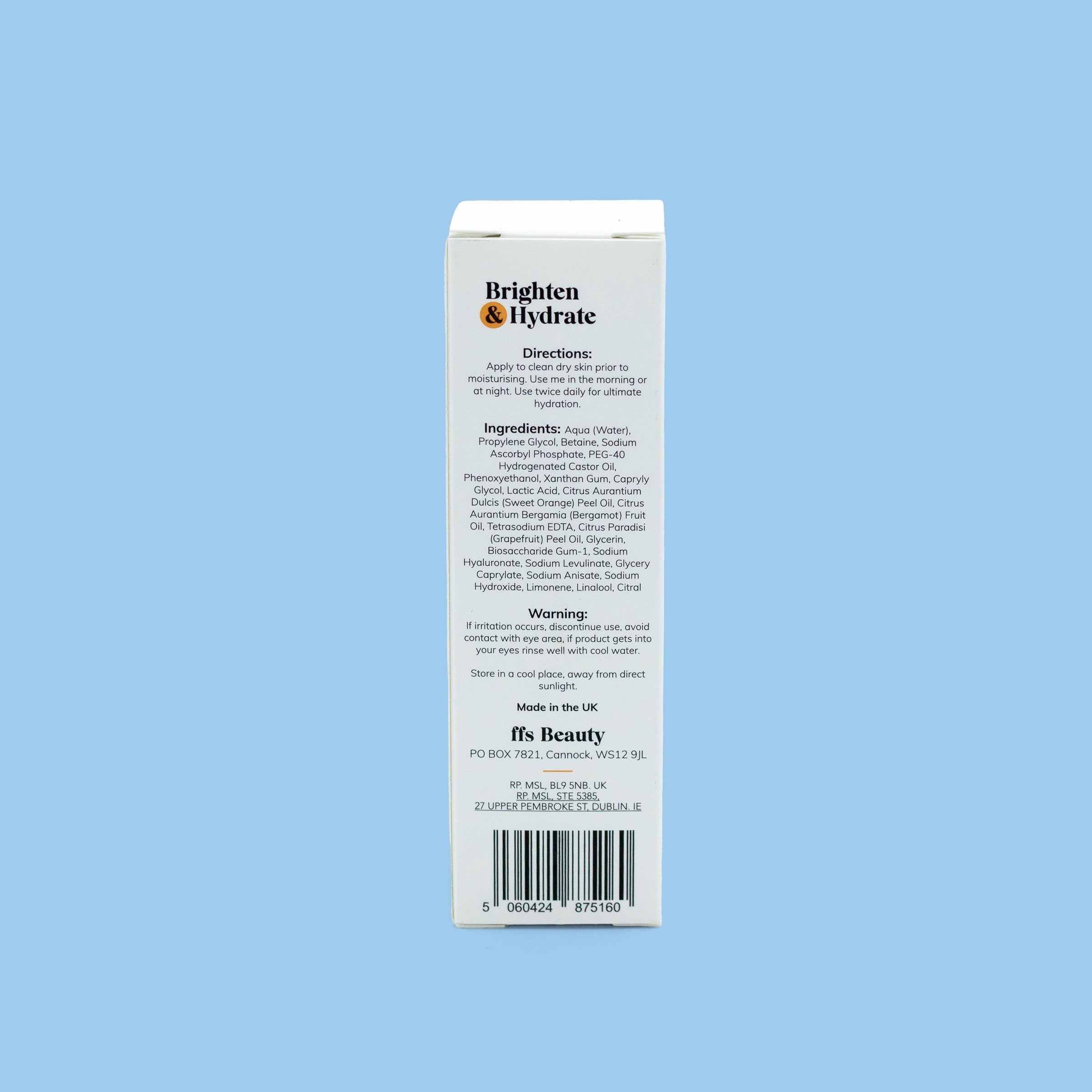 Brighten & Hydrate - Vitamin C Hyaluronic Acid Serum